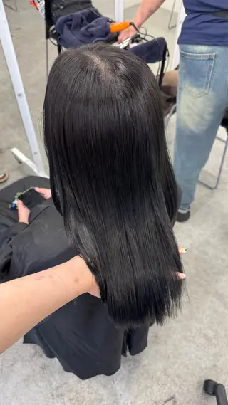 カラー 韓国上品ヘア🤍 ARISA🤍のヘアスタイル