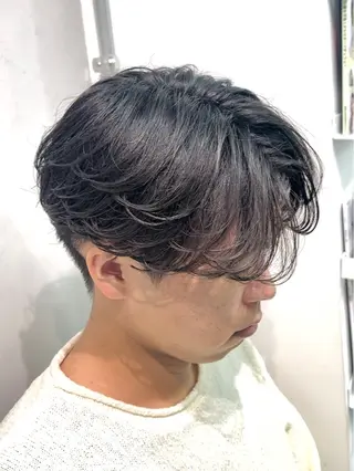 メンズ SALOWIN渋谷caldo店B1所属・岐津公太 メンズ縮毛矯正のプロのヘアスタイル