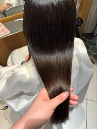 ロング キャン タクのヘアスタイル