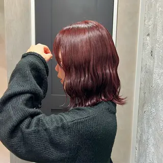 ミディアム カラー 🩰ボブ/暖色カラー 田實 紗和 🥑🫧のヘアスタイル