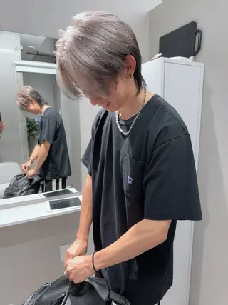 メンズ VEGA天神 ブリーチのヘアスタイル