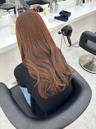 ロング カラー モテ髪💕ハイトーン yuriaのヘアスタイル