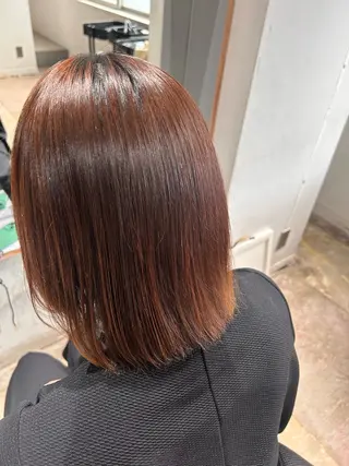 ミディアム 玉置 七海のヘアスタイル