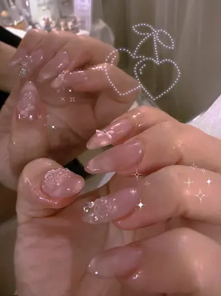 ネイル Lua.nail所属・🫧Lua.nail 🍒emuのネイルデザイン