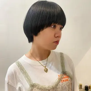 ショート カラー Lilu しずくのヘアスタイル