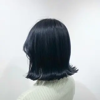 ミディアム カラー ヘアアレンジ キヨミ 韓国レイヤーカットのヘアスタイル