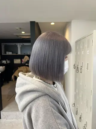 ショート カラー 🦋韓国ヘア 坂本 菜摘🦋のヘアスタイル