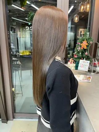 ロング カラー カットモデル募集中 🤍harunaのヘアスタイル