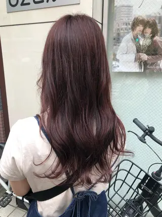 ロング カラー 韓国ヘア ♡tomimaのヘアスタイル