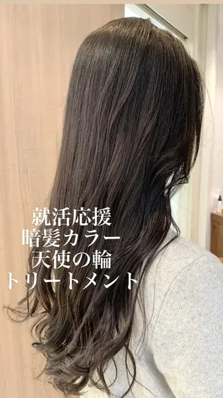 ロング カラー 似合わせカラー/艶 髪質改善/ヨシザキのヘアスタイル