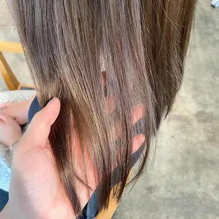 ミディアム カラー 🌼透明感艶カラー オリーブ🌼河村咲のヘアスタイル