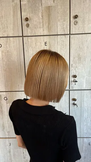 ショート カラー/韓国レイヤー /ブリーチ/hinaのヘアスタイル