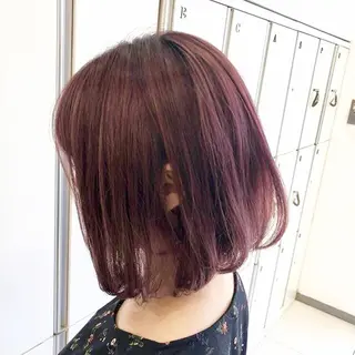 ミディアム カラー Ash 山田 勇太のヘアスタイル