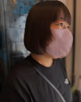 ミディアム 尾山 敦史のヘアスタイル