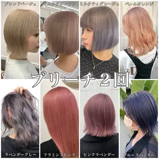 ミディアム カラー L.O.GKINSHICHO所属・シールエクステ☀️ L.O.G村岡健一のヘアスタイル