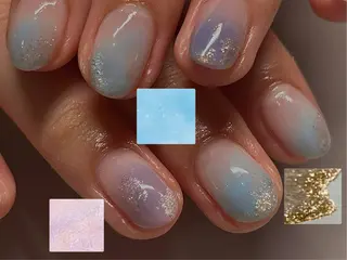 ネイル 🫧ユキ🫧 持込デザOK/平日夜のネイルデザイン