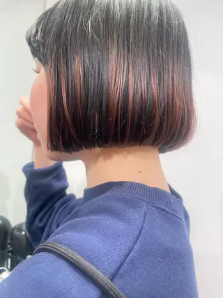 ショート カラー ショート/ボブ/ 吉祥寺/ryoのヘアスタイル