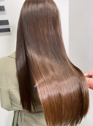 セミロング カラー ヘアアレンジ foi. 　(フォワ)所属・🇰🇷韓×中くびれ ヘア森田和貴のヘアスタイル