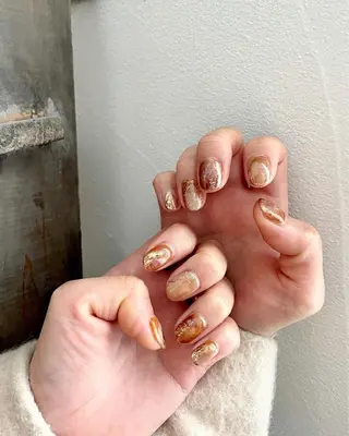 ネイル 甲府市徳行 🧸prunelleのネイルデザイン