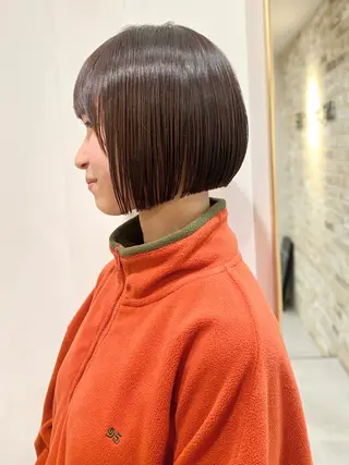 ショート ボブ/レイヤー/ ウルフ/池澤慎人のヘアスタイル