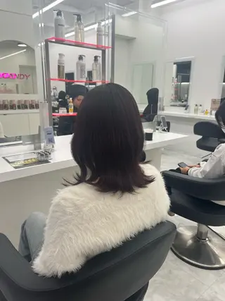 カラー 🍒暖色カラー/ FUKA🍒のヘアスタイル