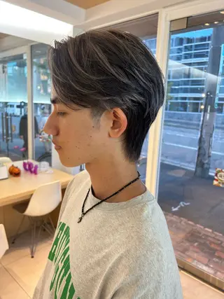 カラー メンズ 🍀透明感抜群🍀/ ハイトーンカラーのヘアスタイル