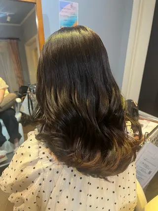 セミロング カラー jam Creative Hair Design所属・【jam】横山 真優華のヘアスタイル