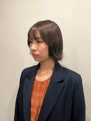 ショート カラー 内沼 恵留菜のヘアスタイル