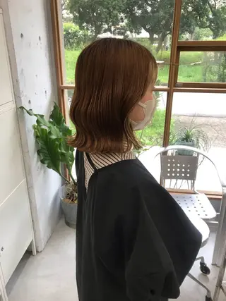 カラー muku所属・レディースカット モデル/ayunaのヘアスタイル