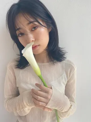 ミディアム メンズ特化⚜️ 藤原あずさのヘアスタイル