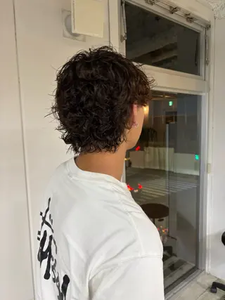 パーマ メンズ Steed Tokyo所属・Steed /立川/ カラー/Futahaのヘアスタイル