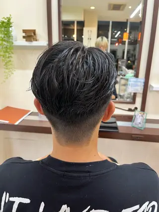 ショート パーマ メンズ AROH men's cut&men's perm 船橋店所属・🧊メンズ特化🧊 高木航希のヘアスタイル