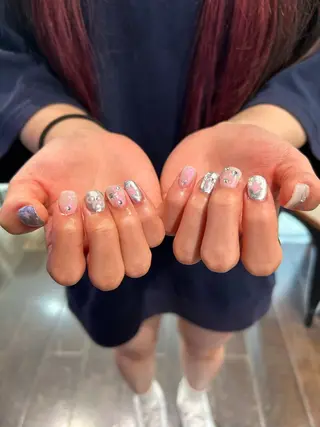 ネイル メンズ/艶髪/カラー サクラ🌸のヘアスタイル