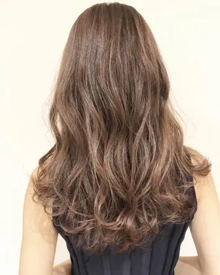 セミロング カラー ハイライト/髪質改善 ✂️十河祐輝のヘアスタイル