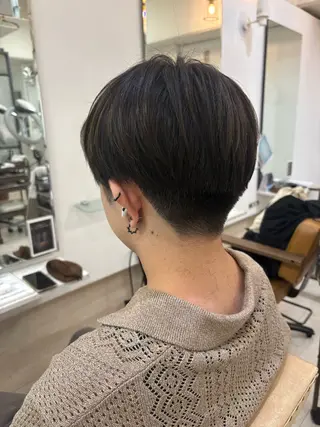 メンズ 栗田 優月のヘアスタイル