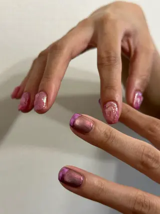 ネイル kiii.__ ✴︎*のネイルデザイン