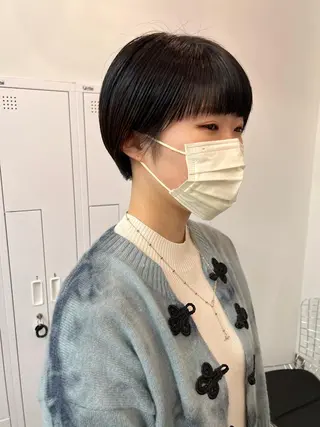 ショート 近藤 千裕のヘアスタイル