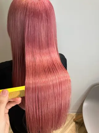 ロング カラー GOTODAY シェアサロン梅田NU茶屋町店所属・髪質改善/艶カラー 縮毛矯正/みほのヘアスタイル