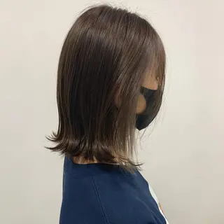 ミディアム カラー 村田 来倖のヘアスタイル