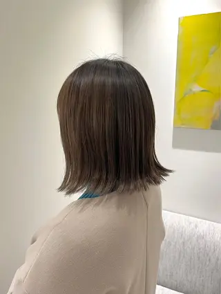 セミロング るな/暖色、 ベージュカラー🎀のヘアスタイル