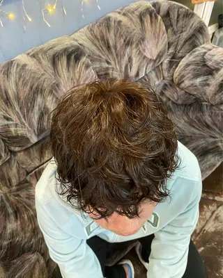 ショート パーマ メンズ特化サロン ウエダ　ヒロキのヘアスタイル