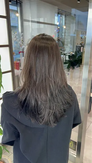 セミロング 🌞レイヤー×カラー 前川那津美🌞のヘアスタイル