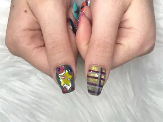 ネイル オーロラ所属・YUI nailのネイルデザイン