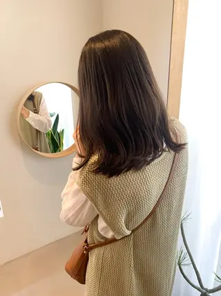 ミディアム ミディアムパーマ /癖毛パーマのヘアスタイル