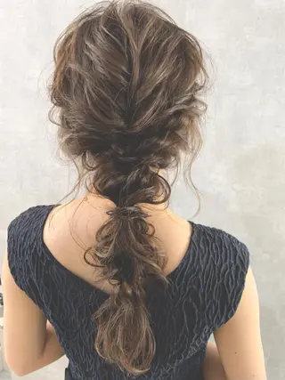 ロング 小林 正樹のヘアスタイル