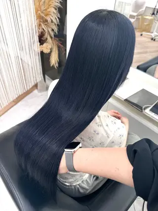 ロング カラー ParveMix NANOのヘアスタイル