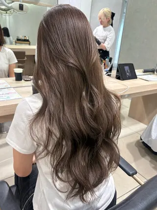 ロング 【韓国ヘア】 室岡　咲希のヘアスタイル