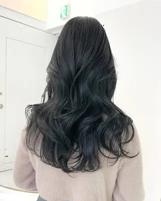 ロング カラー MOE 福岡韓国ヘア✧︎のヘアスタイル