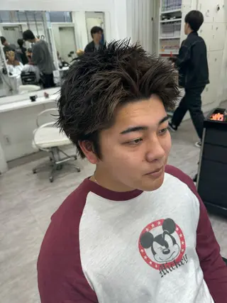 ショート メンズ メンズショート美容師 💈高橋和真💈のヘアスタイル