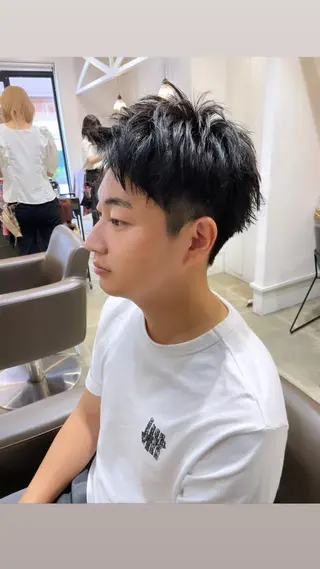 メンズ 細沼 葵のヘアスタイル